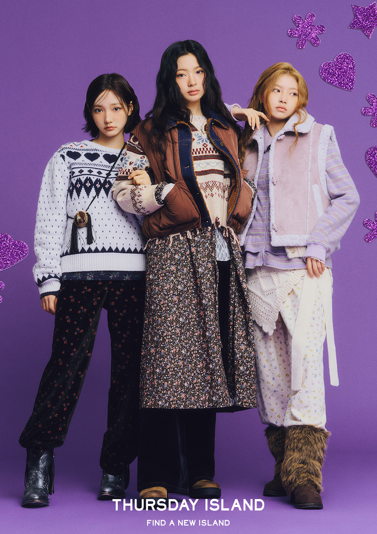 '보헤미안 감성' 써스데이아일랜드, 키키와 겨울 캠페인 공개  2569-Image